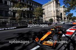 Lando Norris (GBR) McLaren MCL38. 15.09.2024. Formula 1 World Championship, Rd 17, Azerbaijan Grand Prix, Baku Street Circuit, Azerbaijan, Race Day.