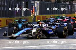 Franco Colapinto (ARG) Williams Racing FW46. 15.09.2024. Formula 1 World Championship, Rd 17, Azerbaijan Grand Prix, Baku Street Circuit, Azerbaijan, Race Day.