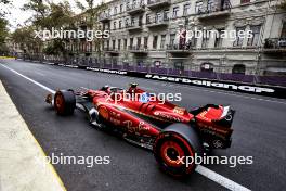 Carlos Sainz Jr (ESP) Ferrari SF-24. 14.09.2024. Formula 1 World Championship, Rd 17, Azerbaijan Grand Prix, Baku Street Circuit, Azerbaijan, Qualifying Day.