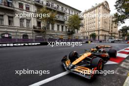 Lando Norris (GBR) McLaren MCL38. 14.09.2024. Formula 1 World Championship, Rd 17, Azerbaijan Grand Prix, Baku Street Circuit, Azerbaijan, Qualifying Day.