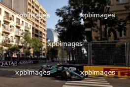 Fernando Alonso (ESP) Aston Martin F1 Team AMR24. 14.09.2024. Formula 1 World Championship, Rd 17, Azerbaijan Grand Prix, Baku Street Circuit, Azerbaijan, Qualifying Day.