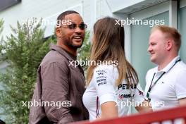 Will Smith (USA) Actor. 14.09.2024. Formula 1 World Championship, Rd 17, Azerbaijan Grand Prix, Baku Street Circuit, Azerbaijan, Qualifying Day.