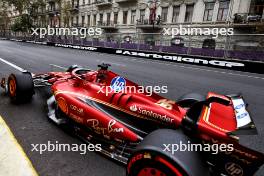 Charles Leclerc (MON) Ferrari SF-24. 14.09.2024. Formula 1 World Championship, Rd 17, Azerbaijan Grand Prix, Baku Street Circuit, Azerbaijan, Qualifying Day.