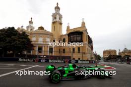 Zhou Guanyu (CHN) Sauber C44. 14.09.2024. Formula 1 World Championship, Rd 17, Azerbaijan Grand Prix, Baku Street Circuit, Azerbaijan, Qualifying Day.