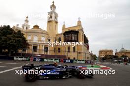 Franco Colapinto (ARG) Williams Racing FW46. 14.09.2024. Formula 1 World Championship, Rd 17, Azerbaijan Grand Prix, Baku Street Circuit, Azerbaijan, Qualifying Day.