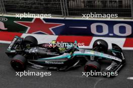 Lewis Hamilton (GBR) Mercedes AMG F1 W15. 14.09.2024. Formula 1 World Championship, Rd 17, Azerbaijan Grand Prix, Baku Street Circuit, Azerbaijan, Qualifying Day.