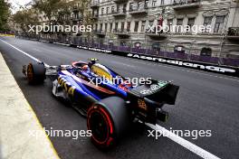 Yuki Tsunoda (JPN) RB VCARB 01. 14.09.2024. Formula 1 World Championship, Rd 17, Azerbaijan Grand Prix, Baku Street Circuit, Azerbaijan, Qualifying Day.