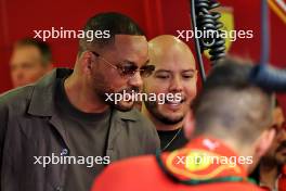 Will Smith (USA) Actor with Ferrari. 14.09.2024. Formula 1 World Championship, Rd 17, Azerbaijan Grand Prix, Baku Street Circuit, Azerbaijan, Qualifying Day.