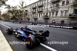 Alexander Albon (THA) Williams Racing FW46. 14.09.2024. Formula 1 World Championship, Rd 17, Azerbaijan Grand Prix, Baku Street Circuit, Azerbaijan, Qualifying Day.