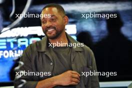 Will Smith (USA) Actor with Mercedes AMG F1. 14.09.2024. Formula 1 World Championship, Rd 17, Azerbaijan Grand Prix, Baku Street Circuit, Azerbaijan, Qualifying Day.