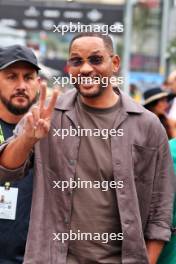 Will Smith (USA) Actor. 14.09.2024. Formula 1 World Championship, Rd 17, Azerbaijan Grand Prix, Baku Street Circuit, Azerbaijan, Qualifying Day.