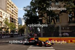 Sergio Perez (MEX) Red Bull Racing RB20. 14.09.2024. Formula 1 World Championship, Rd 17, Azerbaijan Grand Prix, Baku Street Circuit, Azerbaijan, Qualifying Day.