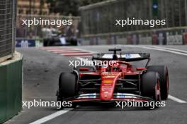 Charles Leclerc (MON) Ferrari SF-24. 14.09.2024. Formula 1 World Championship, Rd 17, Azerbaijan Grand Prix, Baku Street Circuit, Azerbaijan, Qualifying Day.