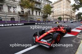 Carlos Sainz Jr (ESP) Ferrari SF-24. 14.09.2024. Formula 1 World Championship, Rd 17, Azerbaijan Grand Prix, Baku Street Circuit, Azerbaijan, Qualifying Day.