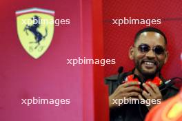 Will Smith (USA) Actor with Ferrari. 14.09.2024. Formula 1 World Championship, Rd 17, Azerbaijan Grand Prix, Baku Street Circuit, Azerbaijan, Qualifying Day.