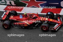 Carlos Sainz Jr (ESP) Ferrari SF-24. 14.09.2024. Formula 1 World Championship, Rd 17, Azerbaijan Grand Prix, Baku Street Circuit, Azerbaijan, Qualifying Day.