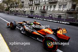 Lando Norris (GBR) McLaren MCL38. 14.09.2024. Formula 1 World Championship, Rd 17, Azerbaijan Grand Prix, Baku Street Circuit, Azerbaijan, Qualifying Day.