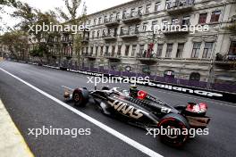 Nico Hulkenberg (GER) Haas VF-24. 14.09.2024. Formula 1 World Championship, Rd 17, Azerbaijan Grand Prix, Baku Street Circuit, Azerbaijan, Qualifying Day.