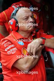 Frederic Vasseur (FRA) Ferrari Team Principal. 14.09.2024. Formula 1 World Championship, Rd 17, Azerbaijan Grand Prix, Baku Street Circuit, Azerbaijan, Qualifying Day.