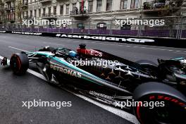 George Russell (GBR) Mercedes AMG F1 W15. 14.09.2024. Formula 1 World Championship, Rd 17, Azerbaijan Grand Prix, Baku Street Circuit, Azerbaijan, Qualifying Day.