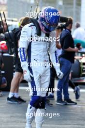 Alexander Albon (THA) Williams Racing in qualifying parc ferme. 14.09.2024. Formula 1 World Championship, Rd 17, Azerbaijan Grand Prix, Baku Street Circuit, Azerbaijan, Qualifying Day.