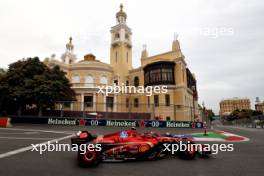 Carlos Sainz Jr (ESP) Ferrari SF-24. 14.09.2024. Formula 1 World Championship, Rd 17, Azerbaijan Grand Prix, Baku Street Circuit, Azerbaijan, Qualifying Day.