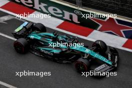 Lance Stroll (CDN) Aston Martin F1 Team AMR24. 14.09.2024. Formula 1 World Championship, Rd 17, Azerbaijan Grand Prix, Baku Street Circuit, Azerbaijan, Qualifying Day.