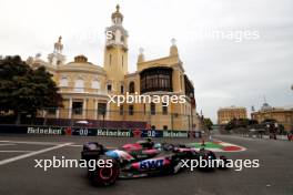 Pierre Gasly (FRA) Alpine F1 Team A524. 14.09.2024. Formula 1 World Championship, Rd 17, Azerbaijan Grand Prix, Baku Street Circuit, Azerbaijan, Qualifying Day.