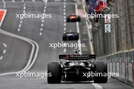 Nico Hulkenberg (GER) Haas VF-24. 14.09.2024. Formula 1 World Championship, Rd 17, Azerbaijan Grand Prix, Baku Street Circuit, Azerbaijan, Qualifying Day.