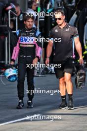 Pierre Gasly (FRA) Alpine F1 Team. 14.09.2024. Formula 1 World Championship, Rd 17, Azerbaijan Grand Prix, Baku Street Circuit, Azerbaijan, Qualifying Day.