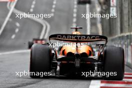 Oscar Piastri (AUS) McLaren MCL38. 14.09.2024. Formula 1 World Championship, Rd 17, Azerbaijan Grand Prix, Baku Street Circuit, Azerbaijan, Qualifying Day.