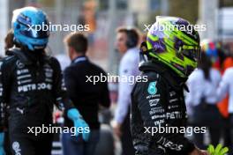 Lewis Hamilton (GBR) Mercedes AMG F1 in qualifying parc ferme. 14.09.2024. Formula 1 World Championship, Rd 17, Azerbaijan Grand Prix, Baku Street Circuit, Azerbaijan, Qualifying Day.