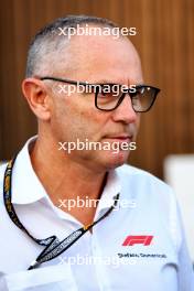 Stefano Domenicali (ITA) Formula One President and CEO. 14.09.2024. Formula 1 World Championship, Rd 17, Azerbaijan Grand Prix, Baku Street Circuit, Azerbaijan, Qualifying Day.