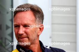 Christian Horner (GBR) Red Bull Racing Team Principal. 14.09.2024. Formula 1 World Championship, Rd 17, Azerbaijan Grand Prix, Baku Street Circuit, Azerbaijan, Qualifying Day.