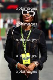 Naomi Campbell (GBR). 15.09.2024. Formula 1 World Championship, Rd 17, Azerbaijan Grand Prix, Baku Street Circuit, Azerbaijan, Race Day.