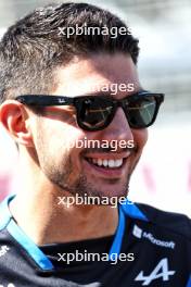 Esteban Ocon (FRA) Alpine F1 Team on the drivers' parade. 15.09.2024. Formula 1 World Championship, Rd 17, Azerbaijan Grand Prix, Baku Street Circuit, Azerbaijan, Race Day.