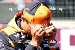 Lando Norris (GBR) McLaren on the drivers' parade. 15.09.2024. Formula 1 World Championship, Rd 17, Azerbaijan Grand Prix, Baku Street Circuit, Azerbaijan, Race Day.