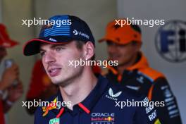 Max Verstappen (NLD) Red Bull Racing on the drivers' parade. 15.09.2024. Formula 1 World Championship, Rd 17, Azerbaijan Grand Prix, Baku Street Circuit, Azerbaijan, Race Day.