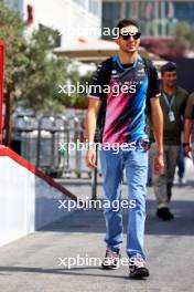 Esteban Ocon (FRA) Alpine F1 Team. 12.09.2024. Formula 1 World Championship, Rd 17, Azerbaijan Grand Prix, Baku Street Circuit, Azerbaijan, Preparation Day.