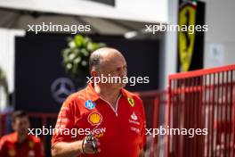 Frederic Vasseur (FRA) Ferrari Team Principal. 12.09.2024. Formula 1 World Championship, Rd 17, Azerbaijan Grand Prix, Baku Street Circuit, Azerbaijan, Preparation Day.