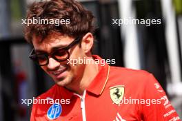 Charles Leclerc (MON) Ferrari. 12.09.2024. Formula 1 World Championship, Rd 17, Azerbaijan Grand Prix, Baku Street Circuit, Azerbaijan, Preparation Day.