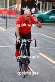 Jock Clear (GBR) Ferrari Senior Performance Engineer. 12.09.2024. Formula 1 World Championship, Rd 17, Azerbaijan Grand Prix, Baku Street Circuit, Azerbaijan, Preparation Day.