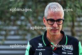 Alessandro Alunni Bravi (ITA) Sauber Managing Director and Team Representative. 12.09.2024. Formula 1 World Championship, Rd 17, Azerbaijan Grand Prix, Baku Street Circuit, Azerbaijan, Preparation Day.