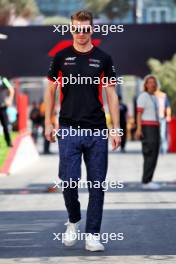 Nico Hulkenberg (GER) Haas F1 Team. 12.09.2024. Formula 1 World Championship, Rd 17, Azerbaijan Grand Prix, Baku Street Circuit, Azerbaijan, Preparation Day.