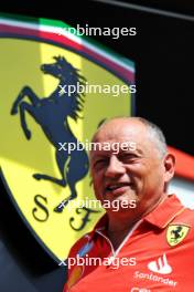 Frederic Vasseur (FRA) Ferrari Team Principal. 12.09.2024. Formula 1 World Championship, Rd 17, Azerbaijan Grand Prix, Baku Street Circuit, Azerbaijan, Preparation Day.