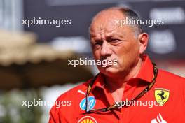 Frederic Vasseur (FRA) Ferrari Team Principal. 12.09.2024. Formula 1 World Championship, Rd 17, Azerbaijan Grand Prix, Baku Street Circuit, Azerbaijan, Preparation Day.