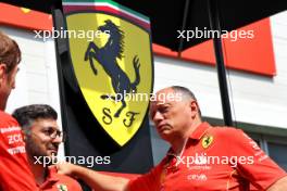 Frederic Vasseur (FRA) Ferrari Team Principal. 12.09.2024. Formula 1 World Championship, Rd 17, Azerbaijan Grand Prix, Baku Street Circuit, Azerbaijan, Preparation Day.