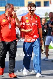 Charles Leclerc (MON) Ferrari. 12.09.2024. Formula 1 World Championship, Rd 17, Azerbaijan Grand Prix, Baku Street Circuit, Azerbaijan, Preparation Day.