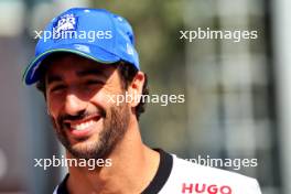 Daniel Ricciardo (AUS) RB. 12.09.2024. Formula 1 World Championship, Rd 17, Azerbaijan Grand Prix, Baku Street Circuit, Azerbaijan, Preparation Day.