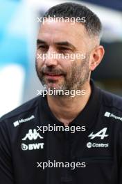 Julian Rouse (GBR) Alpine F1 Team Sporting Director  12.09.2024. Formula 1 World Championship, Rd 17, Azerbaijan Grand Prix, Baku Street Circuit, Azerbaijan, Preparation Day.